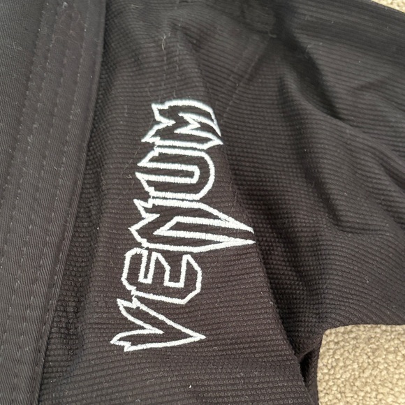 Venum Kids Brazilian Jiu Jitsu Costume - Black - Picture 6 of 11